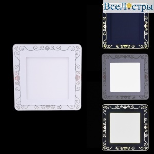 Встраиваемый светильник Reluce 65006-9.0-001RD LED6+3W WT