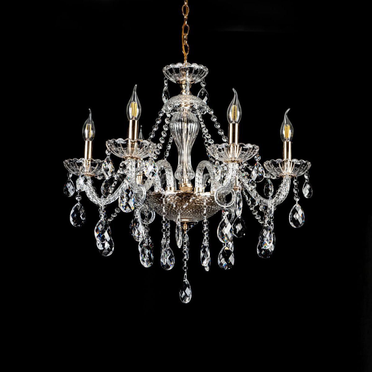 подвесная люстра modelight mdl.7068.6hc gd