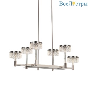 Люстра Diamond cut MD21020075-6B satin nickel Delight Collection