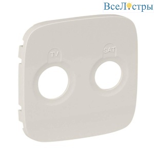 Лицевая панель Legrand Valena Allure розетки TV-SAT слоновая кость 754826
