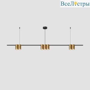 Подвесной светильник Denkirs Orbit DK4063-BK+SG