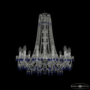 Подвесная люстра Bohemia Ivele Crystal 1410/12/240/h-74 Ni V3001