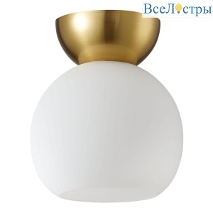 Потолочный светильник iLamp Mono C6079-1 GD+WH