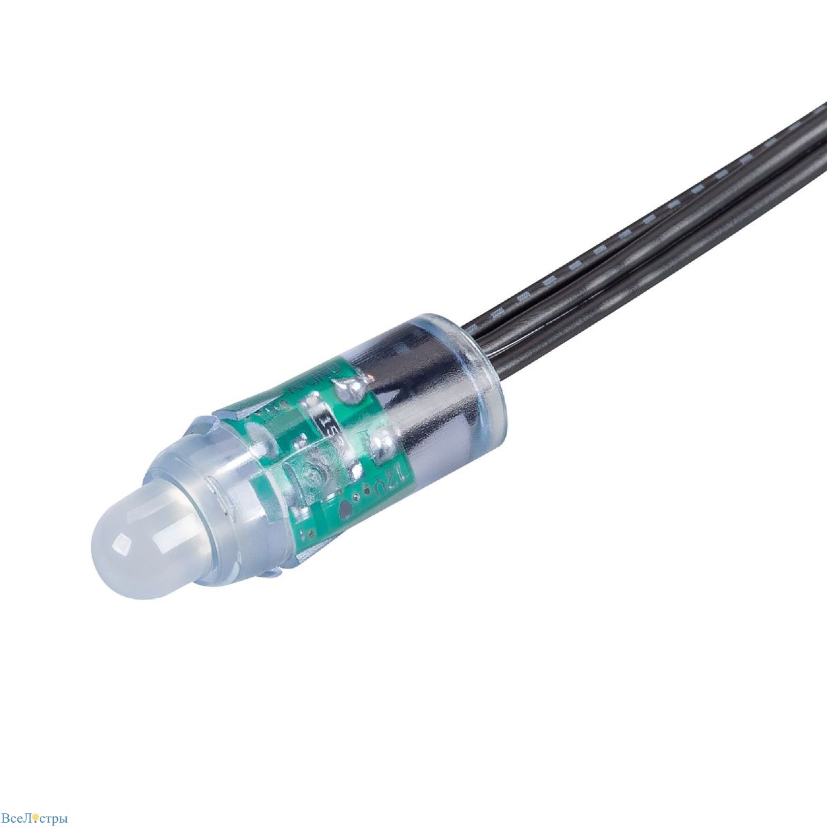 модуль герметичный arlight arl-uvr-d12 12v yellow (0.3w, ip67, 90 deg) 043432