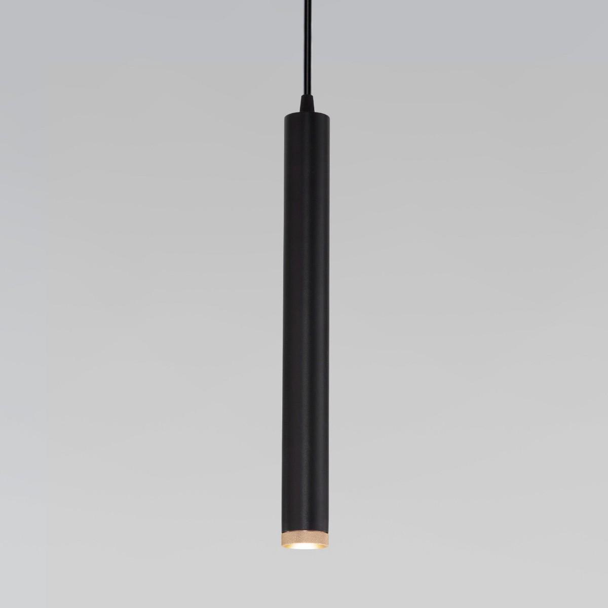 подвесной светодиодный светильник elektrostandard lead 50245 led черный a062425