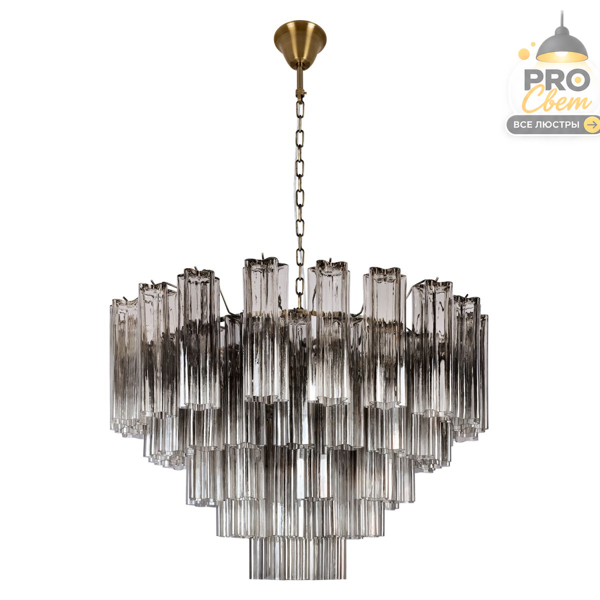 подвесная люстра loft it murano 10580/800 ash