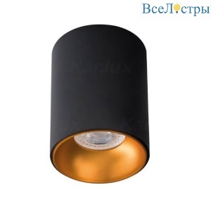 Накладной точечный светильник Kanlux RITI GU10 B/G 27571