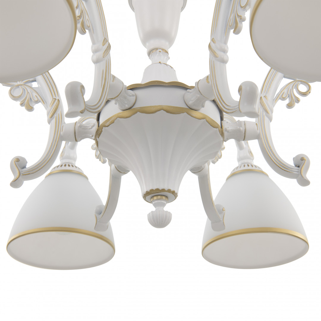 подвесная люстра arte milano 347837/6 wt+g