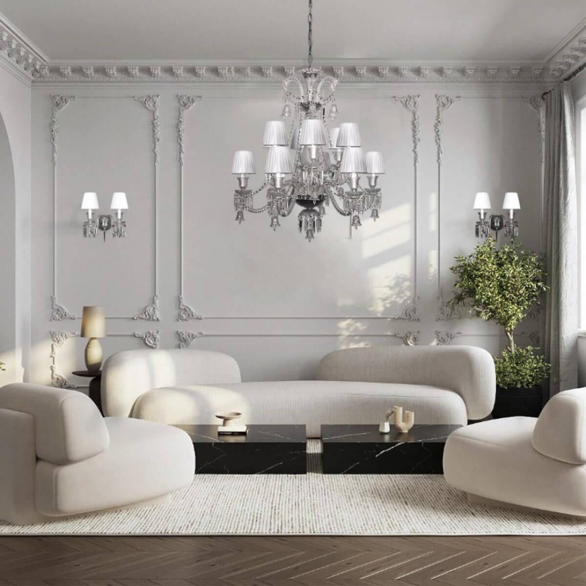 подвесная люстра loft it zenith 10210/12 white