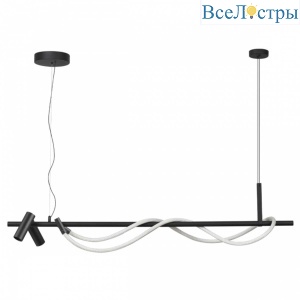 Подвесной светодиодный светильник Odeon Light Corda Hightech 4391/30L
