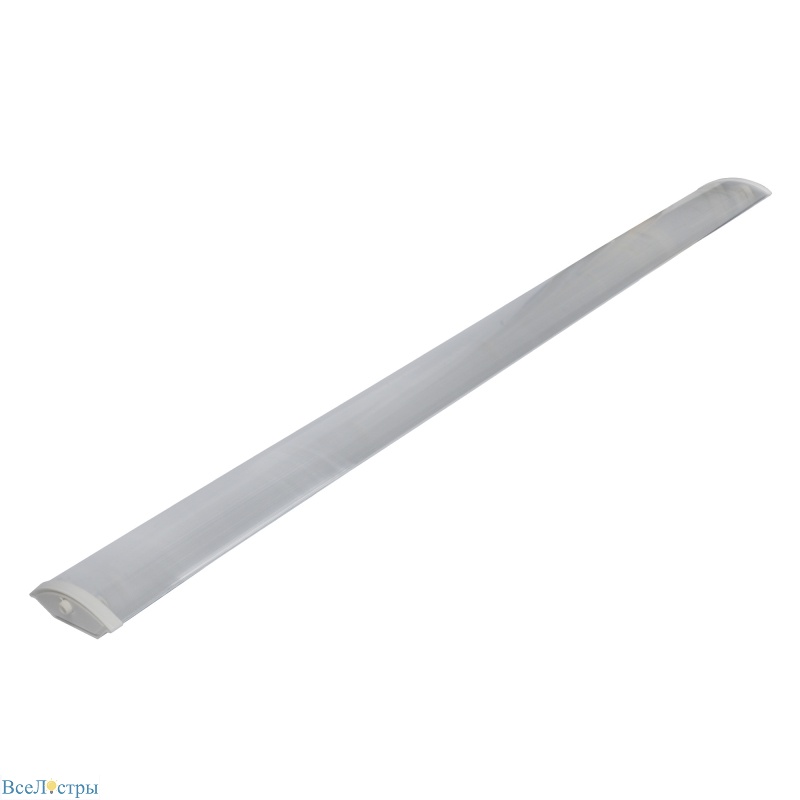 потолочный светильник uniel ulo-c40b t8x2/l124 ip40 white