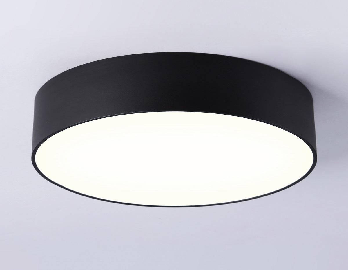 потолочный светодиодный светильник ambrella light orbital air alum fv5521