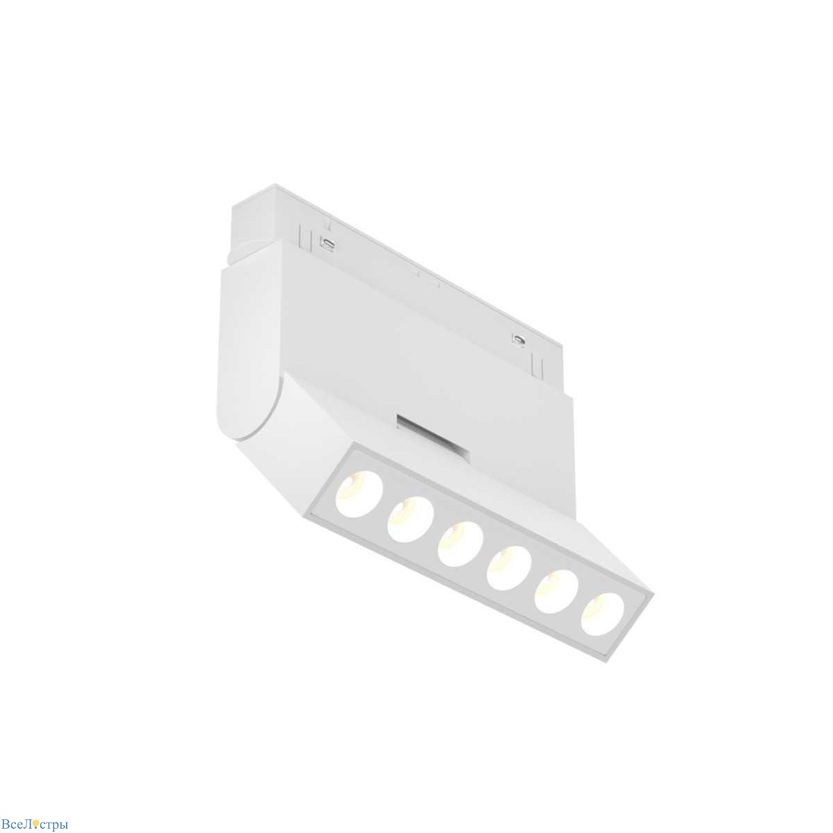 трековый светодиодный светильник maytoni technica points tr033-2-6w4k-w