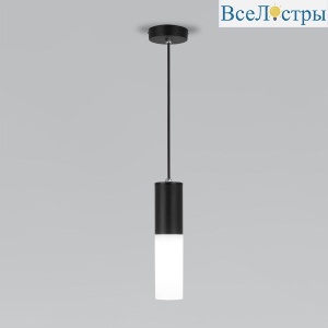 Уличный подвесной светильник Elektrostandard Glas 5602 TECHNO черный a062780