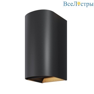 Уличный настенный светильник Maytoni Drape O526WL-L20B3K