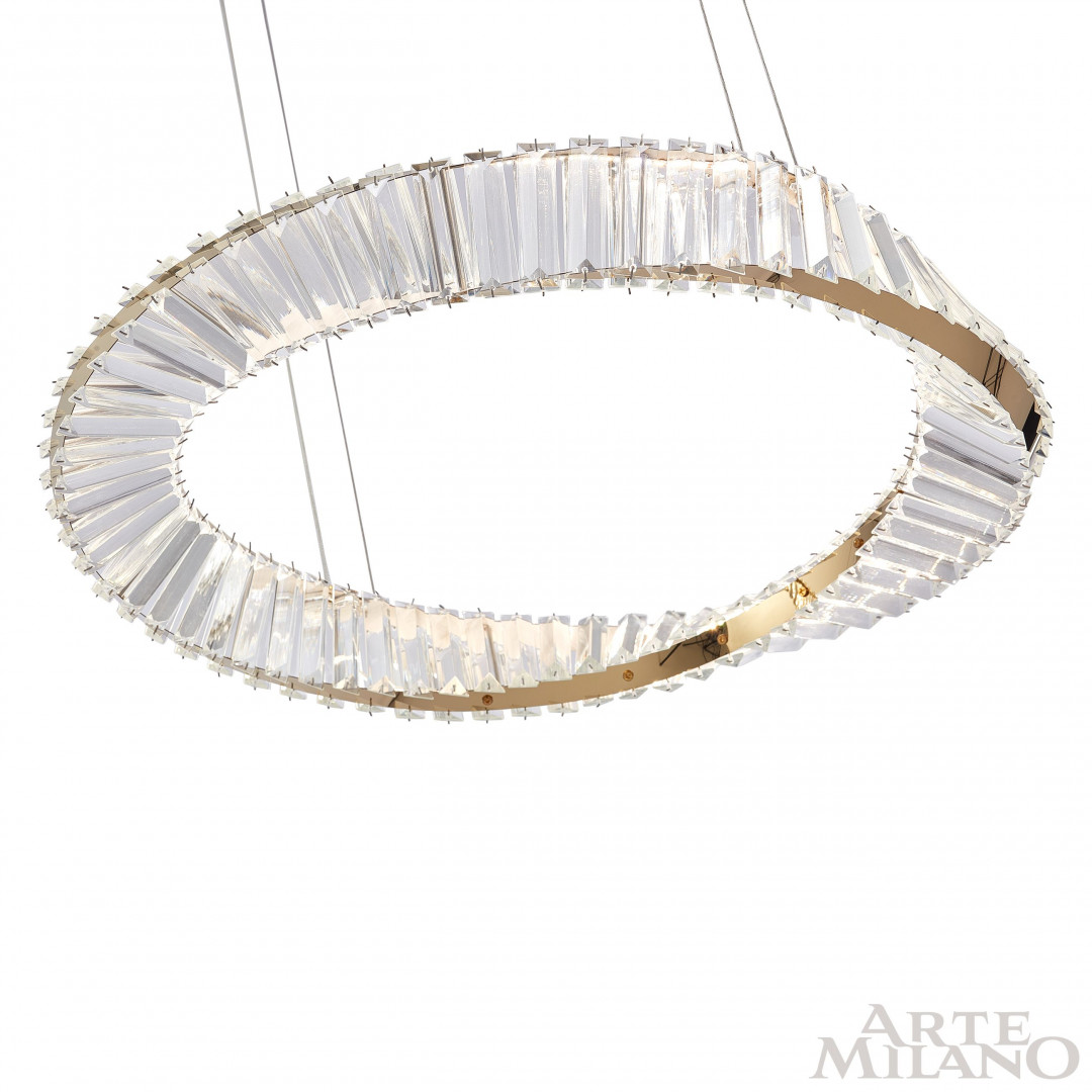 подвесная люстра arte milano venezia 318311/d600 gd