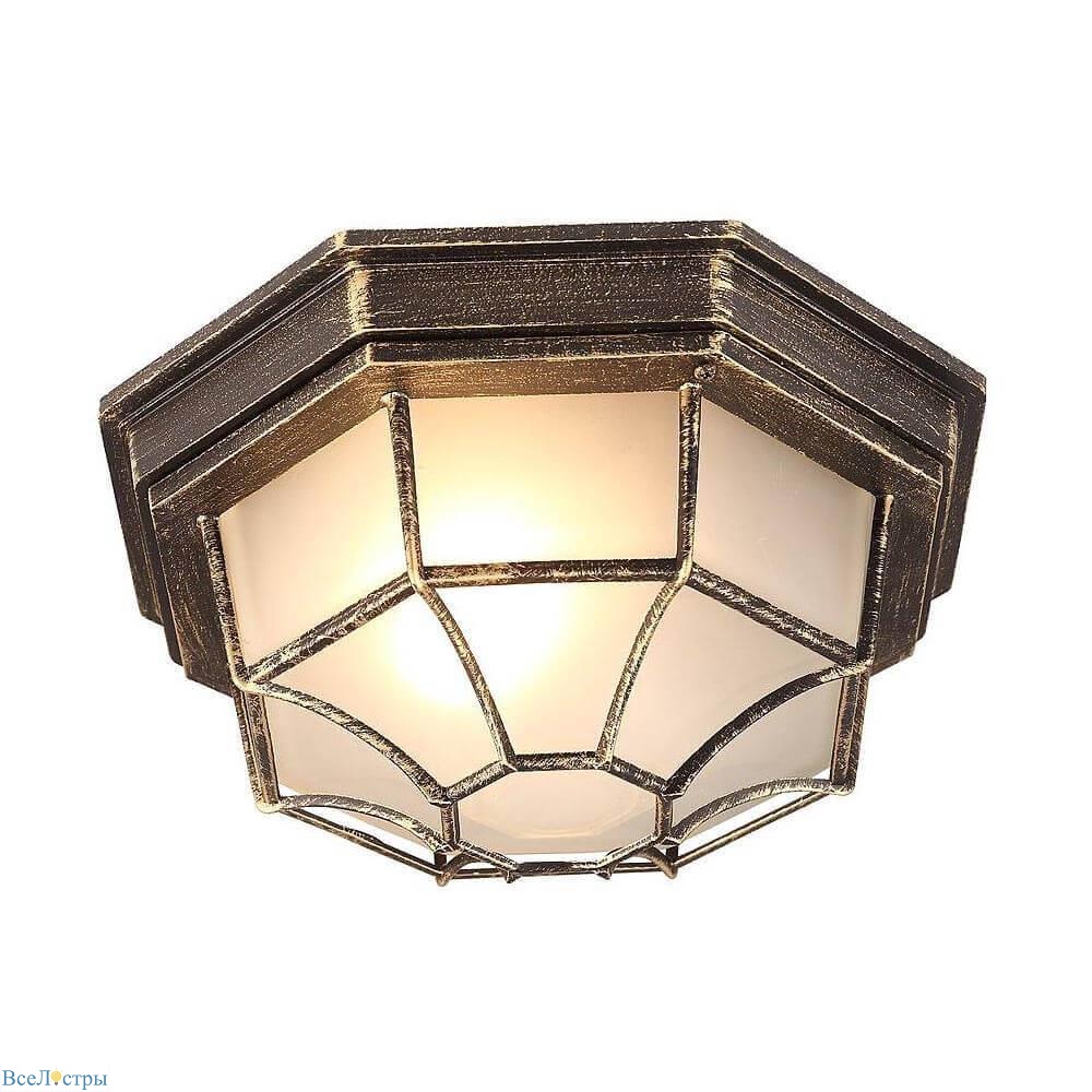 уличный светильник arte lamp pegasus a3121pf-1bn