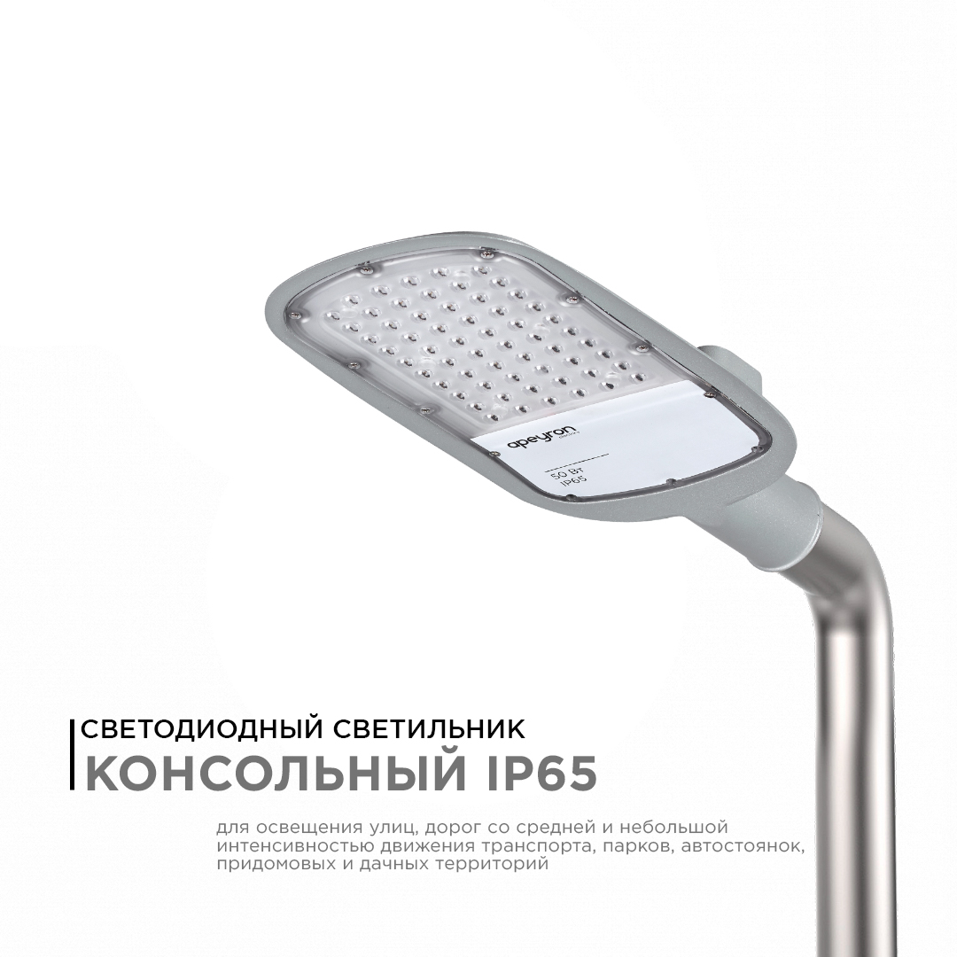 уличный консольный светильник apeyron 29-02