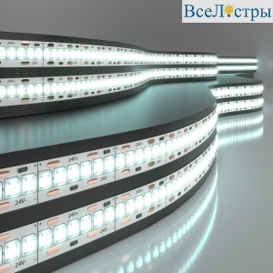 Светодиодная лента Elektrostandard 24V 24W 240Led 2835 IP20 холодный белый, 5м 4690389167645