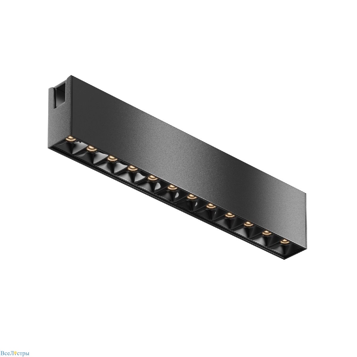 трековый магнитный светильник maytoni points tr150-1-12w3k-m-b