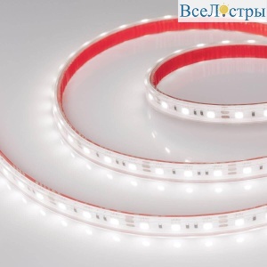 Светодиодная влагозащищенная лента Arlight 14,4W/m 60LED/m 5060SMD холодный белый 5M RTW-PS-B60-12mm 12V White6000 022323(2)