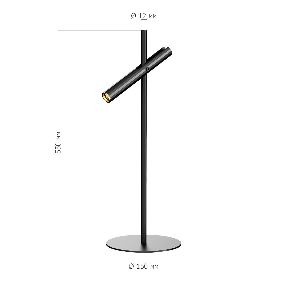 настольная лампа st luce lilt sl6210.404.01