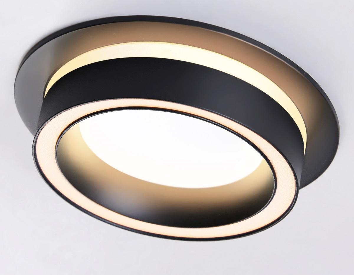 встраиваемый светильник ambrella light techno spot gx53 acrylic tech tn5241