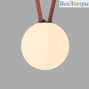 Трековый однофазный светильник Denkirs Belty Orb DK5555-BK