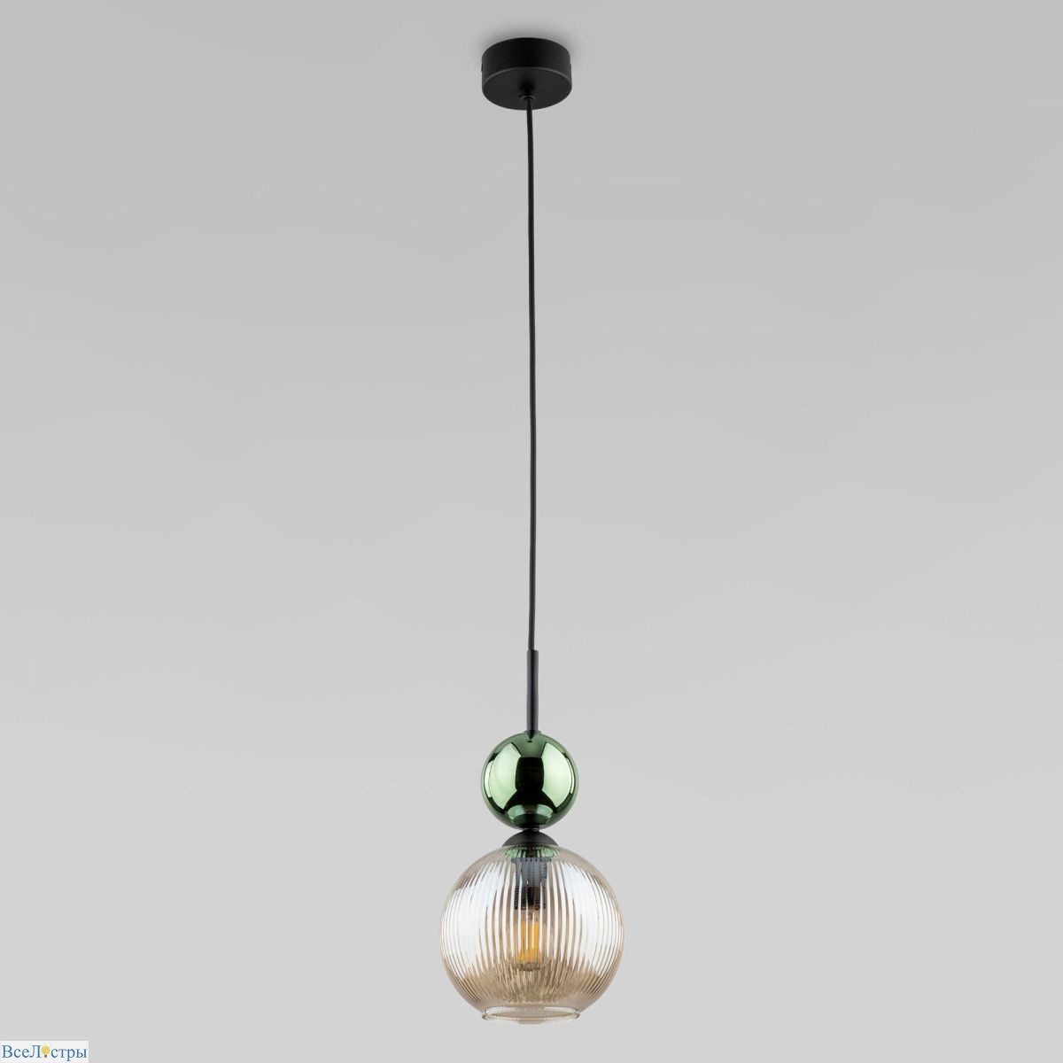 подвесной светильник tk lighting 11145 sophia green cognac a071831