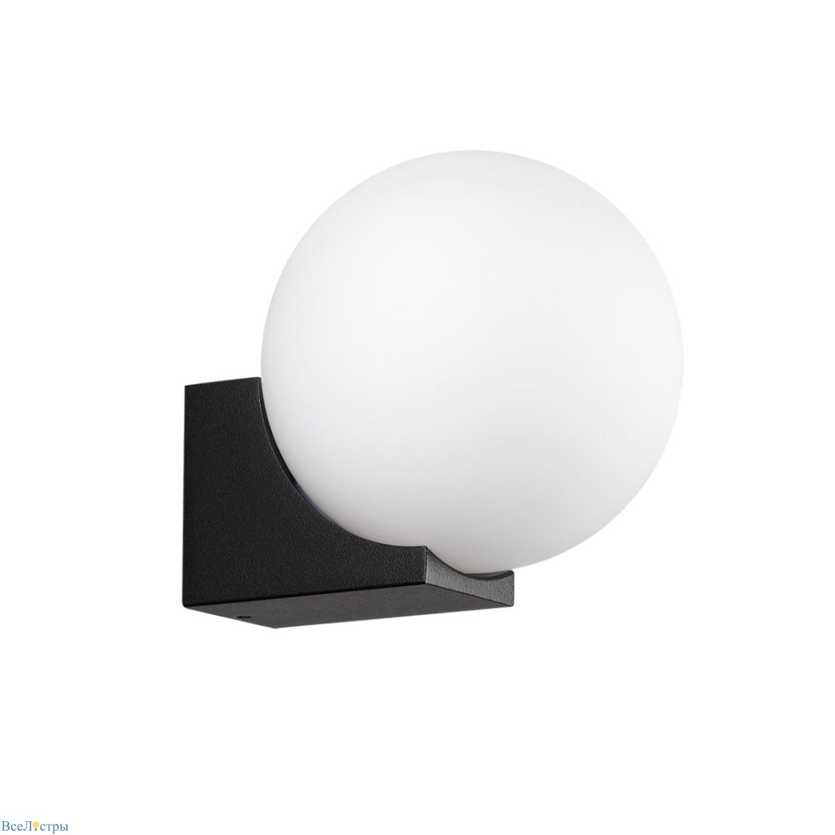 уличный настенный светильник odeon light nature viva 7124/1wa