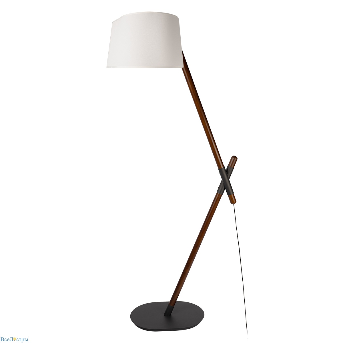 торшер loft it emma 10567f dark wood