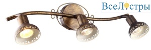 Спот Arte Lamp Focus A5219PL-3BR