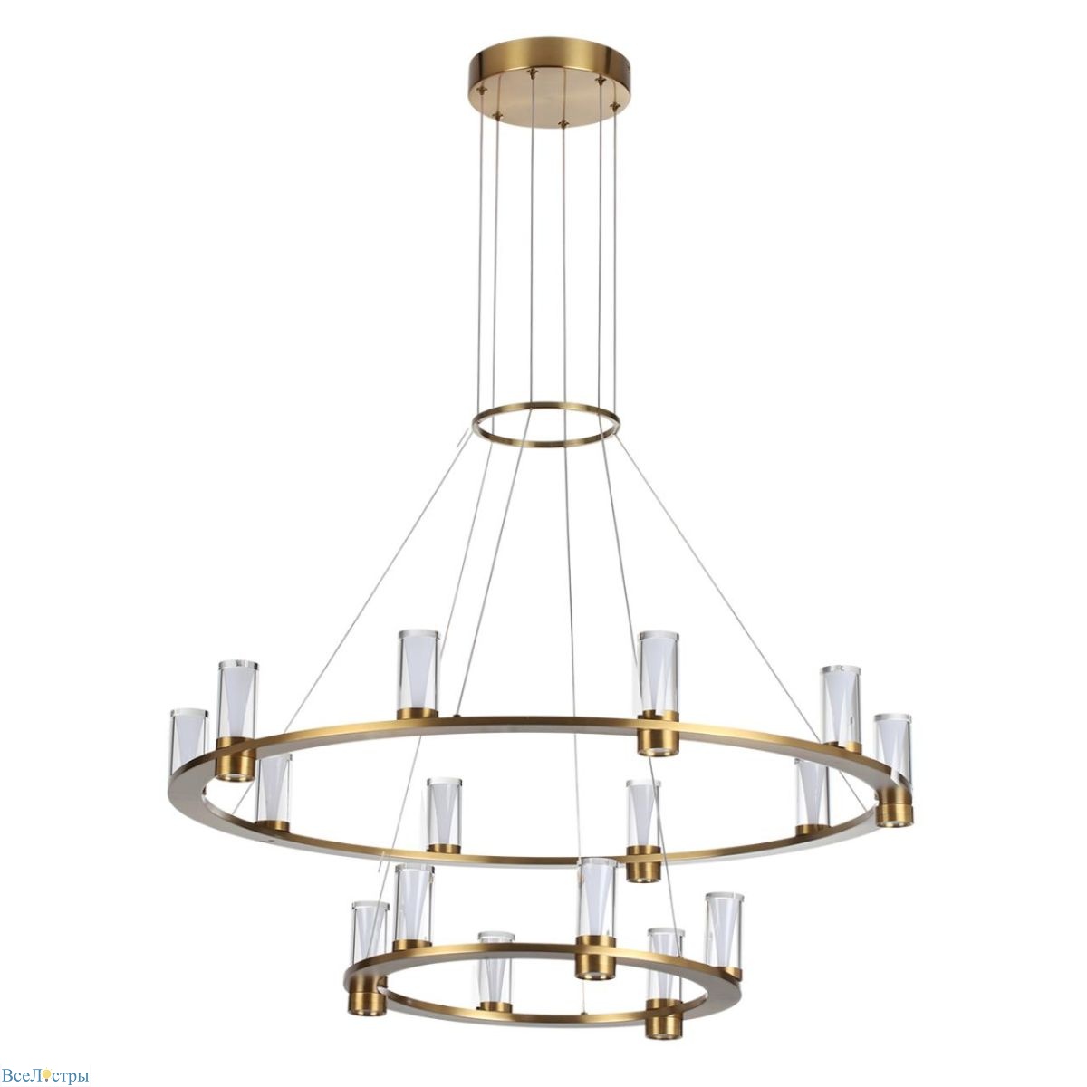 подвесная люстра odeon light hightech defance 7144/110l