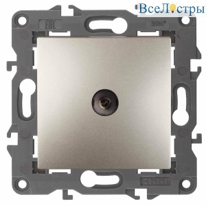 Розетка TV проходная Эра Elegance 14-3102-04 Б0034299