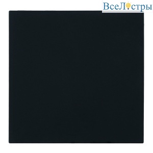 Переключатель перекрестный 1-клавишный (механизм) Stekker Мия 250В 10А RSW10-3110-05 черный бархат 50571