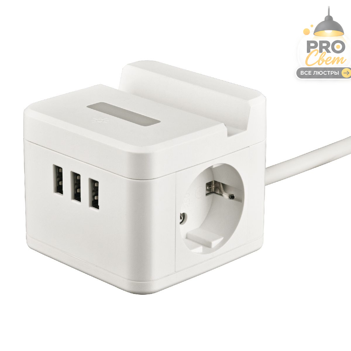удлинитель uniel s-gcd2-1,5sbuh white ul-00011251