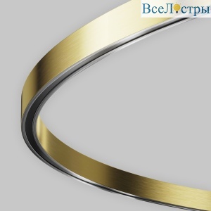 Шинопровод магнитный круглый Maytoni Flarity TRX154-R-D800-BS