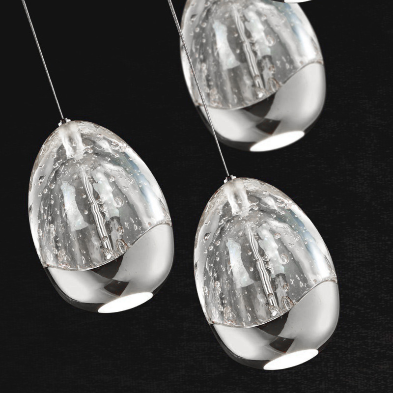 каскадная люстра delight collection terrene md13003023-18a chrome