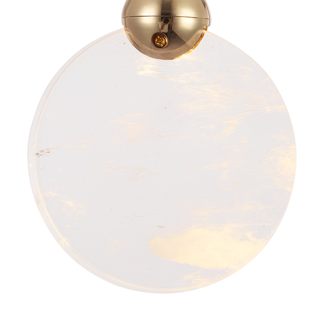 подвесной светильник crystal lux cielo sp3w led gold