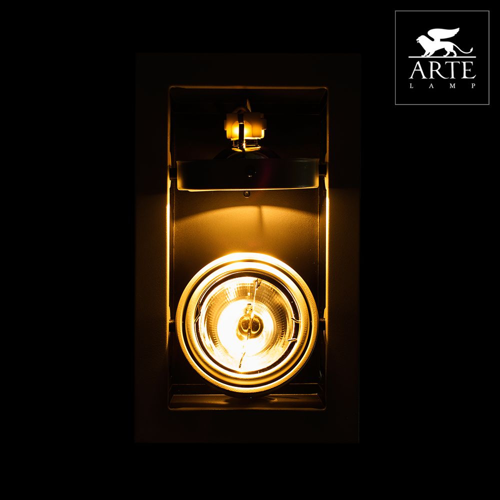 встраиваемый светильник arte lamp technika a5930pl-2wh