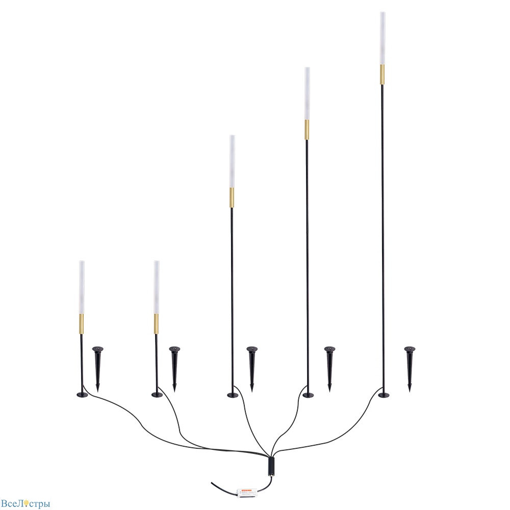 ландшафтный светильник arte lamp muster a1083pa-5bk