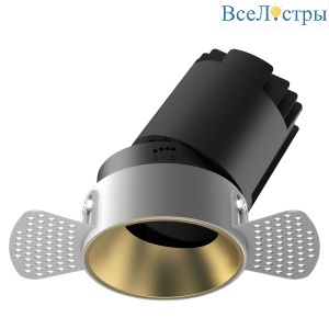 Встраиваемый светильник Fiberli 302T75 (круглая рамка) 12130202