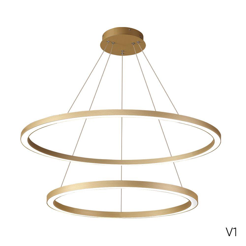 подвесной светодиодный светильник crystal lux fortuna sp123w led gold