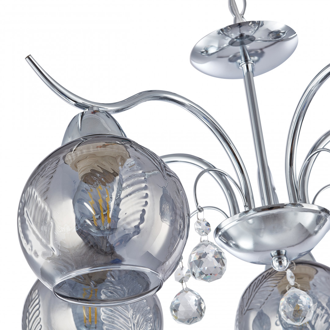 подвесная люстра arte milano amalfi 331556/5 cr