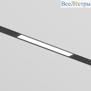 Трековый однофазный светильник Denkirs Simple Linear DK8203-BK