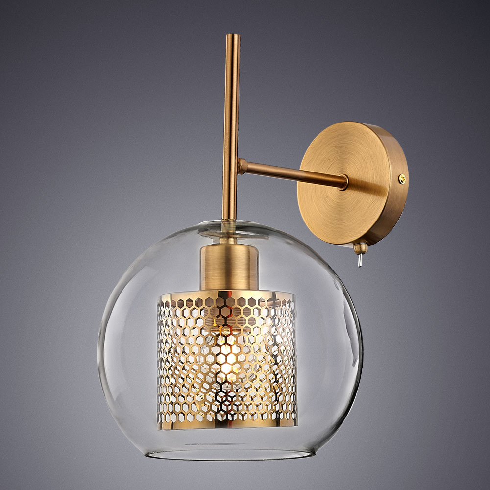 бра arte lamp manchester a7620ap-1ab