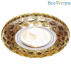 Встраиваемый светодиодный светильник Ambrella Light LED S288 BK
