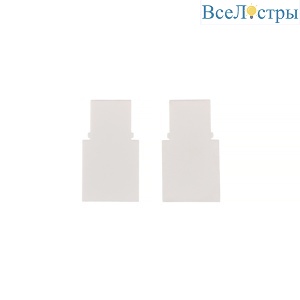 Внутренняя заглушка торцевая к шинопроводу для натяжного потолка Myfar МагСет MT0203-EC1-W