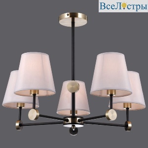 Люстра на штанге Illumico IL0394-5CSQ-24 BK AB CASTOR