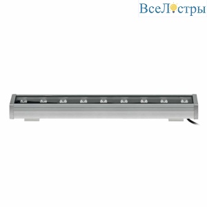 Прожектор светодиодный Uniel ULF-L52-9W/RGB/L50 DC24V IP65 Silver UL-00008370